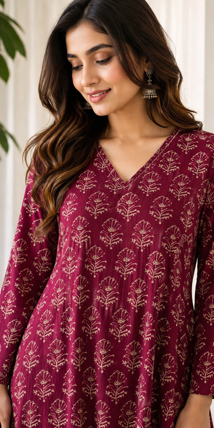 Maroon Kashish Suit Set