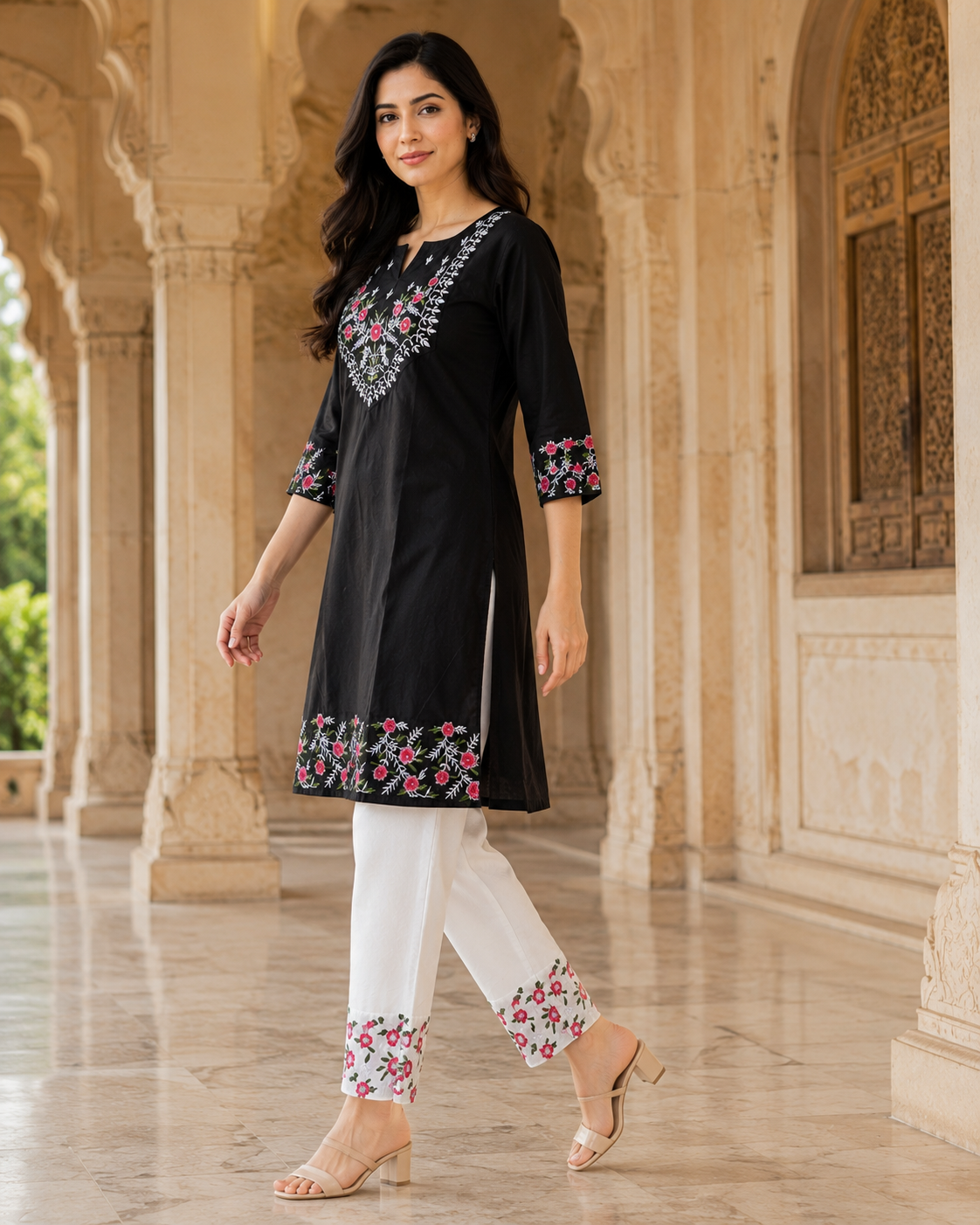 Raat Chandni Kurta Set