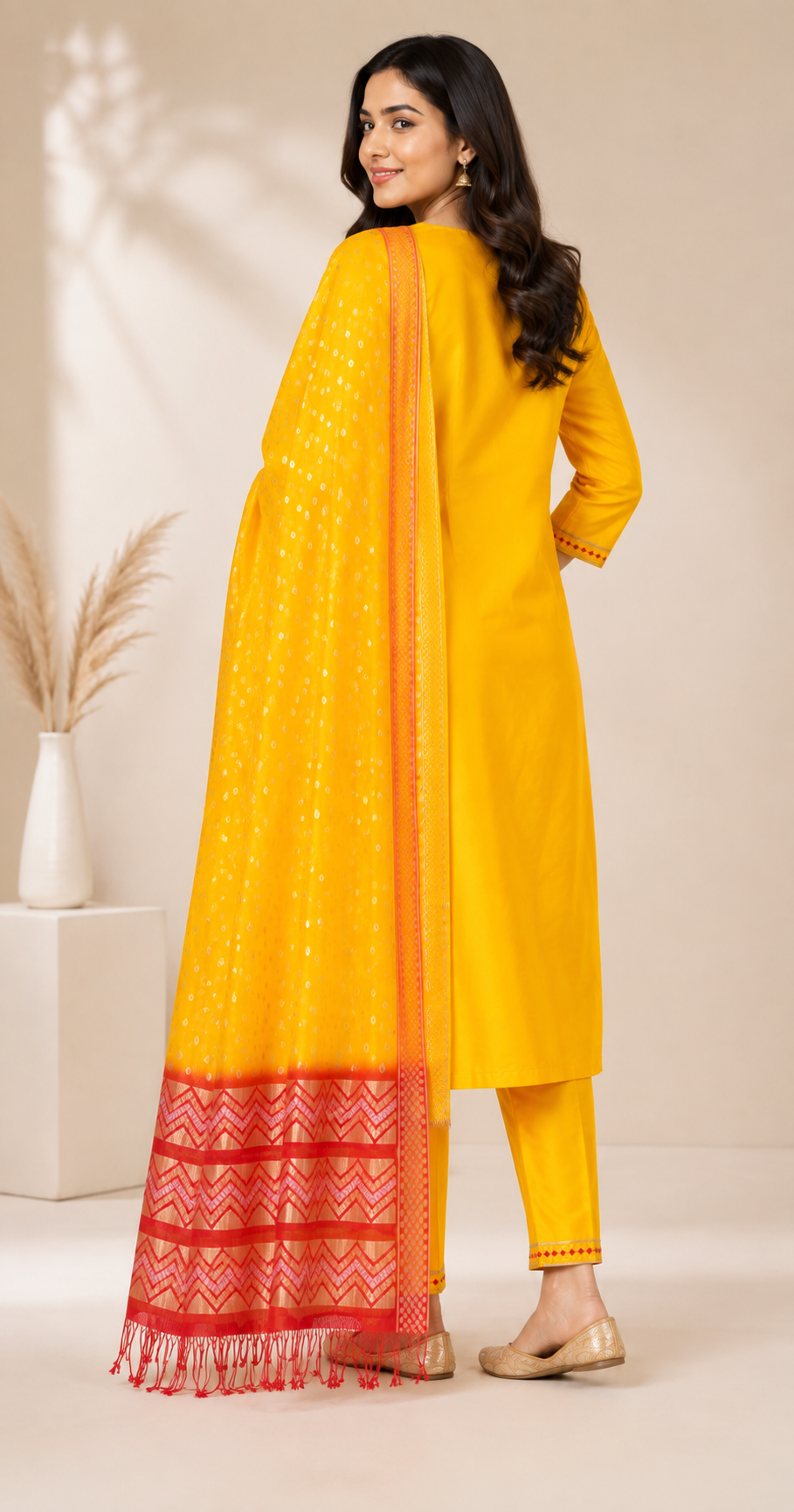 Yellow Haseen Suit Set