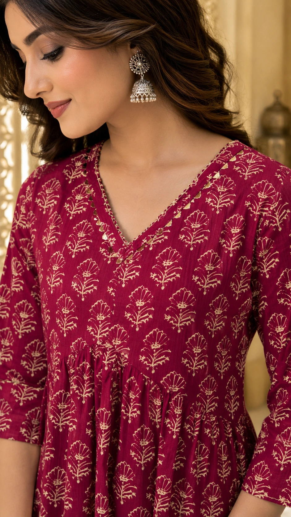 Maroon Kashish Suit Set